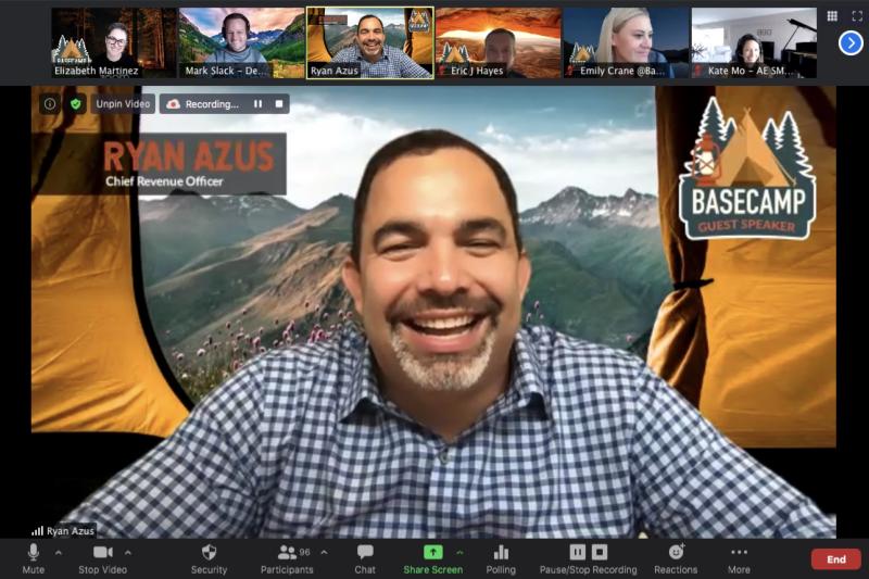 CRO Ryan Azuz at Basecamp