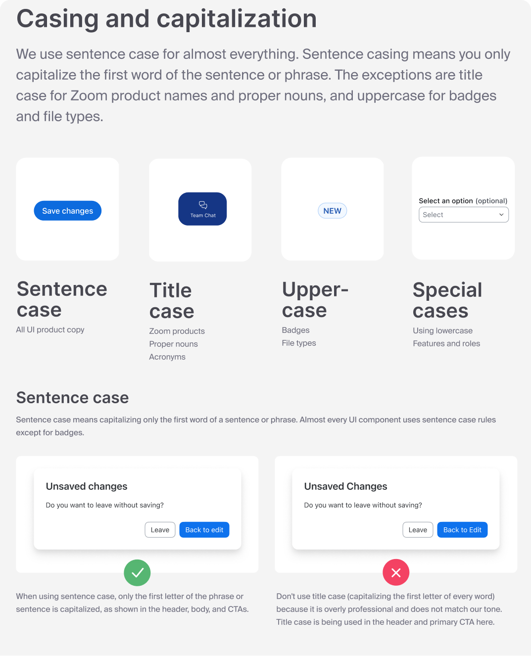 Casing documentation 1